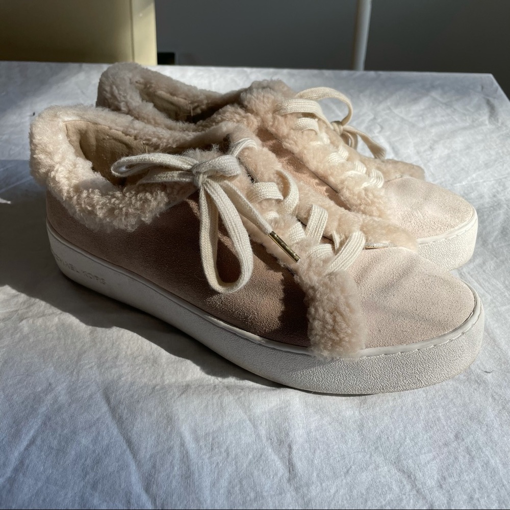 Michael Kors Fuzzy Sneakers